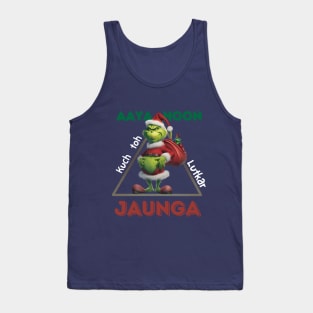 Aaya Hoon Kuch toh lutkar jaunga l Bollywood Dialogue l Andaz Apna Apna l Desi l Grinch Tank Top